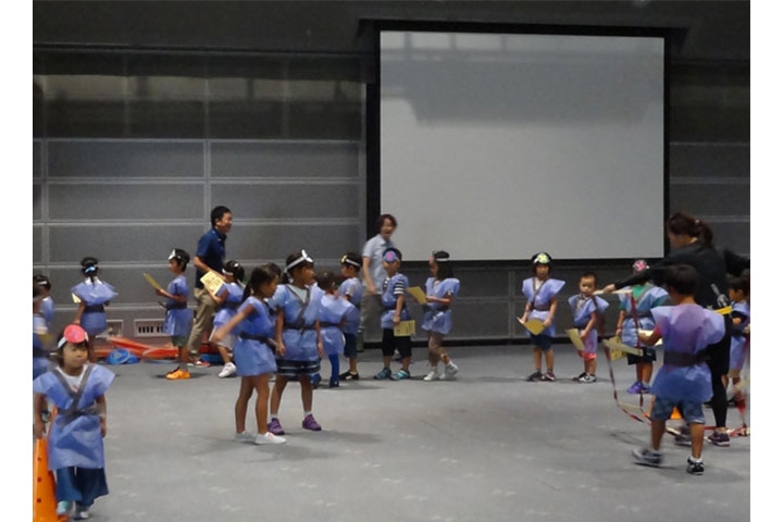 夏休み子ども会社見学・スポーツ体験イベントを開催しました。