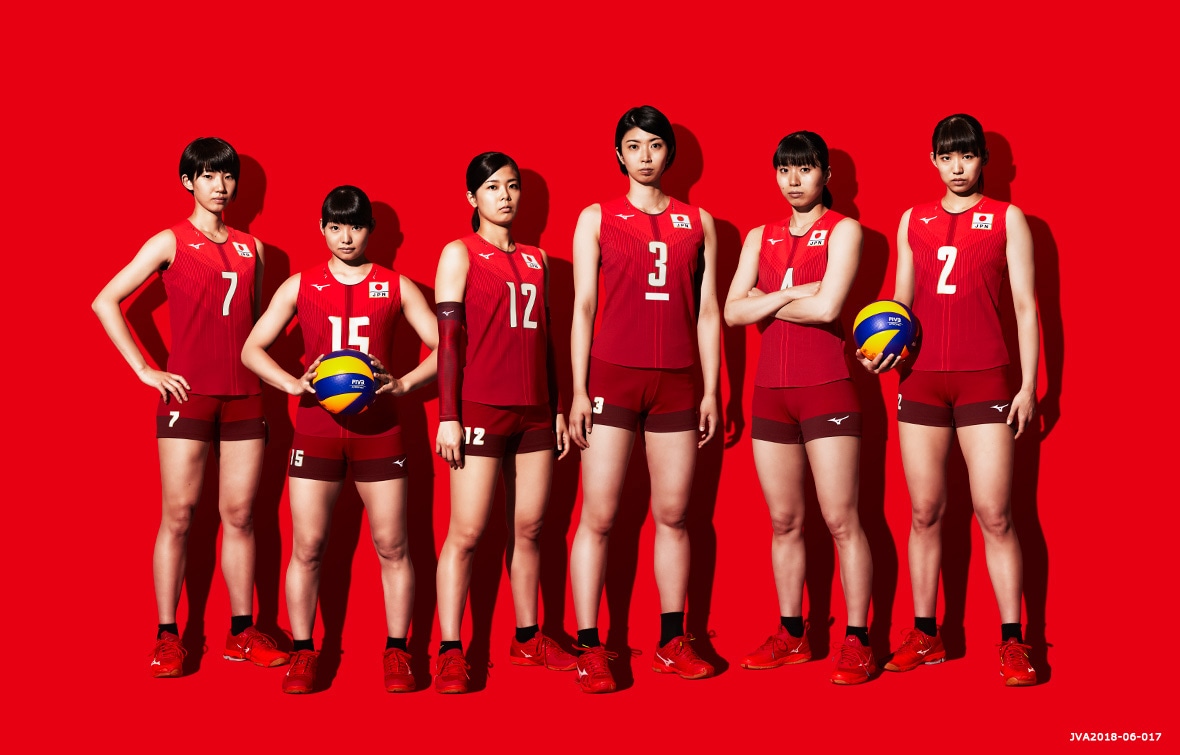 火の鳥NIPPONの“覚悟”の気持ちを表現全日本女子バレーボールチーム使用 新ユニフォーム完成