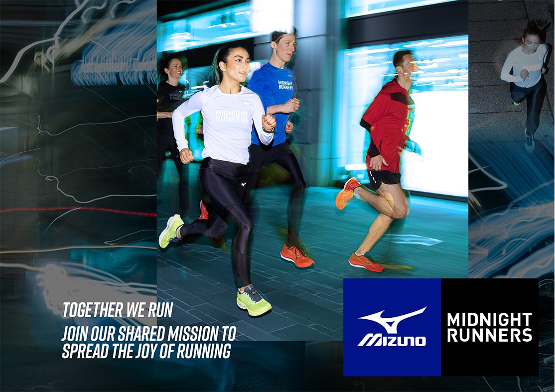 グローバルランニングコミュニティ「Midnight Runners」と契約