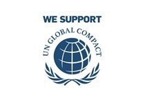 ロゴ：国連グローバル・コンパクト