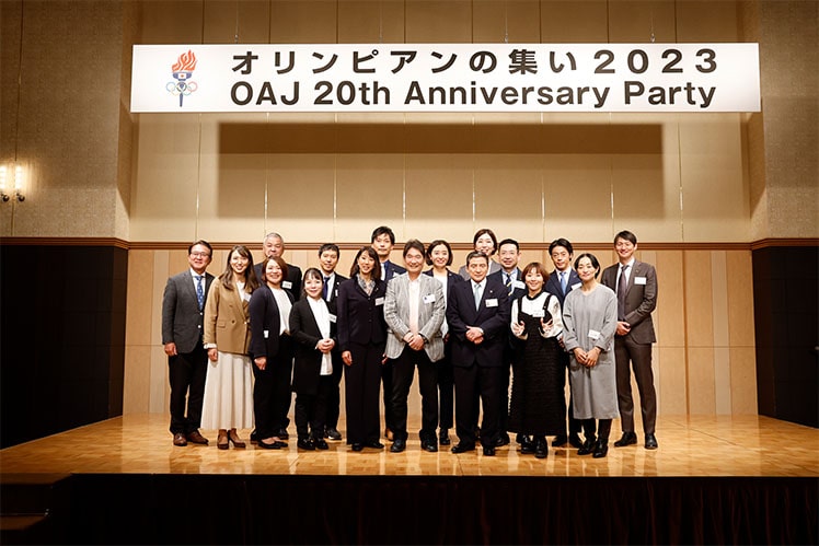 日本オリンピアンズ協会より感謝状を頂きました