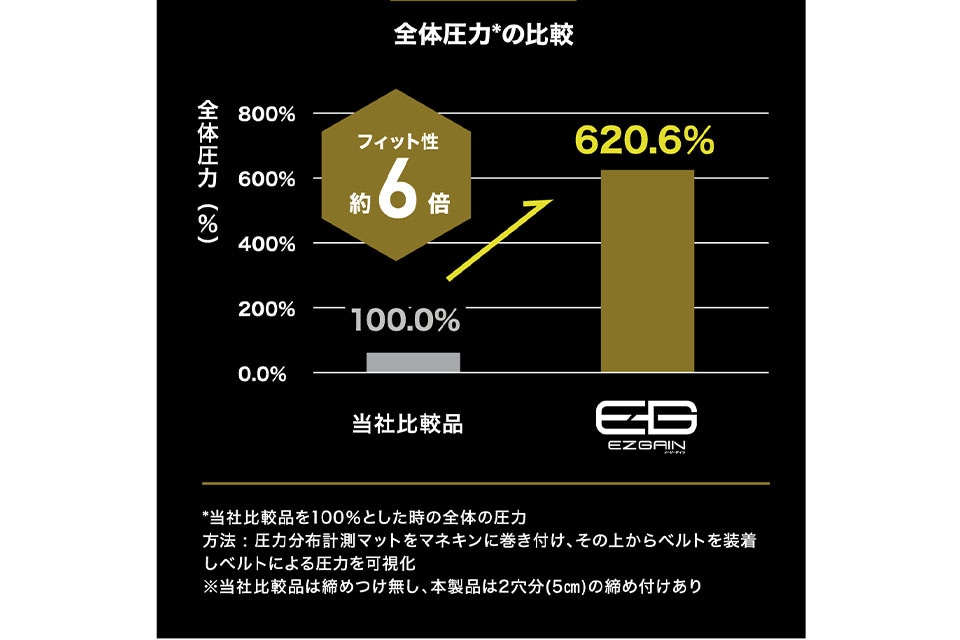 全体圧力の比較